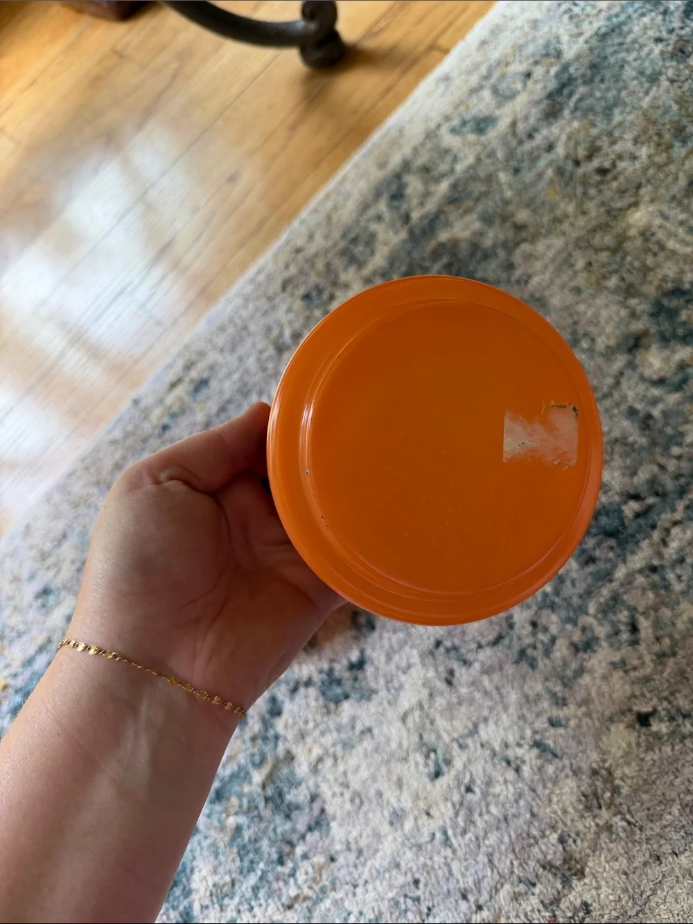 Vintage Indiana Glass Halloween Witch Bat Lidded Jar Candy Dish
